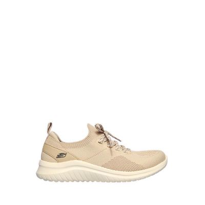 Sepatu Skechers Wanita Original & Harga Murah - Skechers Women Ultra Flex 2.0 - Best Gal Women's Sneakers Shoes - Natural