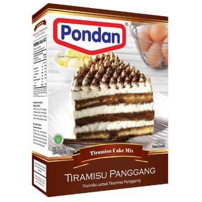 Macam-macam Varian Tepung Pondan Instan - Pondan Tiramisu Panggang Macam-macam Tepung Pondan Instan - Pondan Tiramisu Panggang