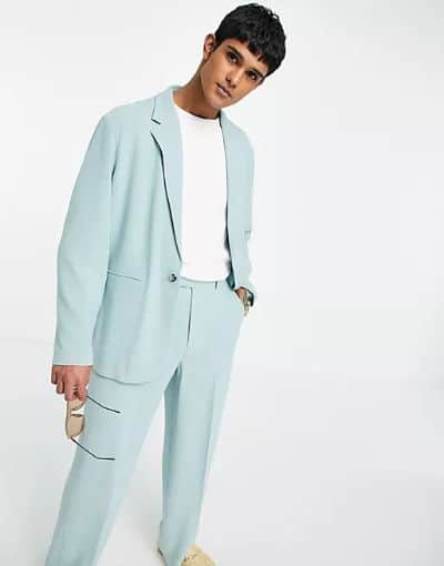 Model Pastel Suit Model Jas Pria Santai & Modern - Model Pastel Suit