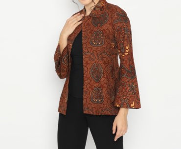 Blazer Batik Wanita Kekinian