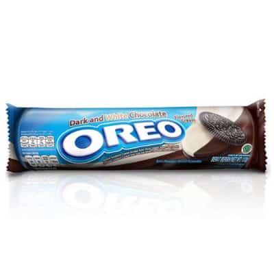 Varian Oreo yang Enak & Harga - Oreo Biskuit Dark & White Chocolate Regular Varian Rasa Oreo & Harga - Oreo Biskuit Dark & White Chocolate