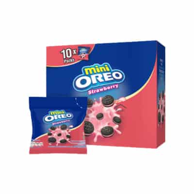 Varian Oreo yang Enak & Harga - Oreo Biskuit Mini Strawberry Varian Rasa Oreo & Harga - Oreo Biskuit Mini Strawberry