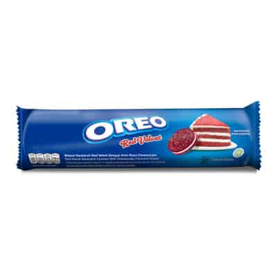 Varian Oreo yang Enak & Harga - Oreo Biskuit Red Velvet Regular Varian Rasa Oreo & Harga - Oreo Biskuit Red Velvet