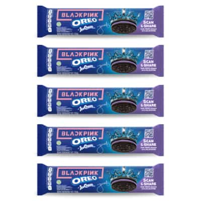 Varian Oreo yang Enak & Harga - Oreo BLACKPINK Berry Ice Cream Varian Rasa Oreo & Harga - Oreo Blackpink Berry Ice Cream