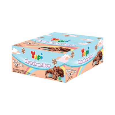 Choco Pie yang Enak & Harga - Yupi Marshmallow Krunchy Choco Pie