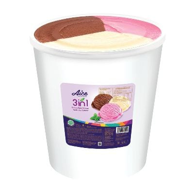 Es Krim Aice Terbaru yang Enak & Harga - AICE 3 in 1 Bucket 8 Liter