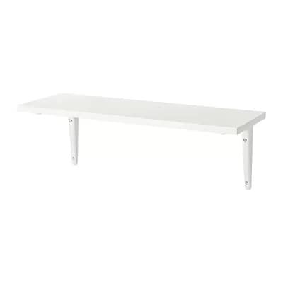 Rak Buku IKEA Modern & Aesthetic - IKEA BURHULT Rak Dinding Putih Minimalis 59x20 cm Rak Buku IKEA Minimalis & Modern - IKEA BURHULT Rak Dinding Putih Minimalis 59x20 cm