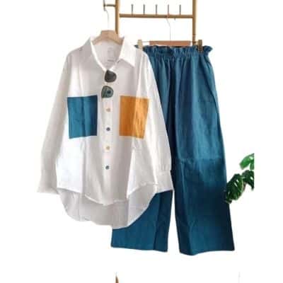 Vallina Outfit - Setelan Dayra One Set Premium Airflow Crinkle Wanita One Set Crinkle Kekinian & Premium - Vallina Outfit - Setelan Dayra One Set Premium Airflow Crinkle Wanita
