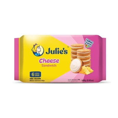 Snack Keju yang Enak - Julies Cheese Sandwich Snack Rasa Keju - Julies Cheese Sandwich