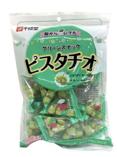 Snack Jepang yang dijual di Indonesia - Sennarido Green Snack Pistachio Snack Jepang di Indonesia Online - Sennarido Green Snack Pistachio