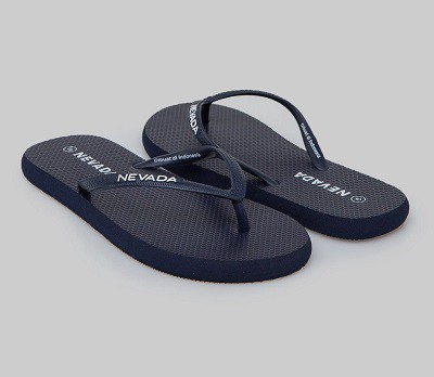Nevada Sandals Emerald Navy 103361098 Sandal Jepit Wanita Trend Korea - Nevada Sandals Emerald Navy 103361098