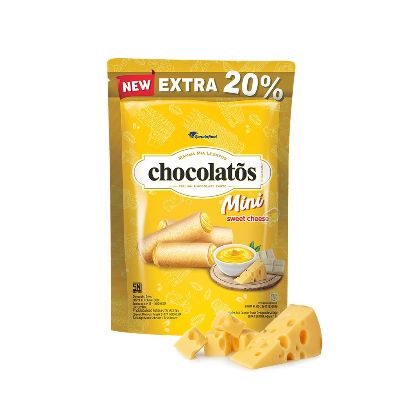 Snack Keju yang Enak - Chocolatos Mini Cheese Snack Rasa Keju - Chocolatos Mini Cheese
