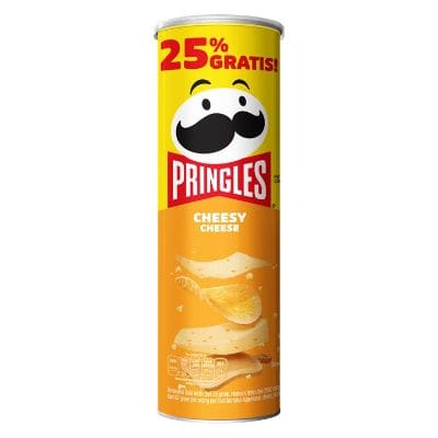 Snack Keju yang Enak - Pringles Cheesy Cheese Snack Rasa Keju - Pringles Cheesy Cheese