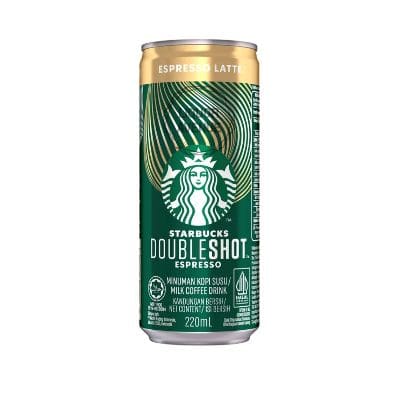 Minuman Kopi Kemasan Kaleng Enak & Harga - STARBUCKS Doubleshot Espresso Latte Minuman Kopi Kaleng yang Enak - STARBUCKS Doubleshot Espresso Latte