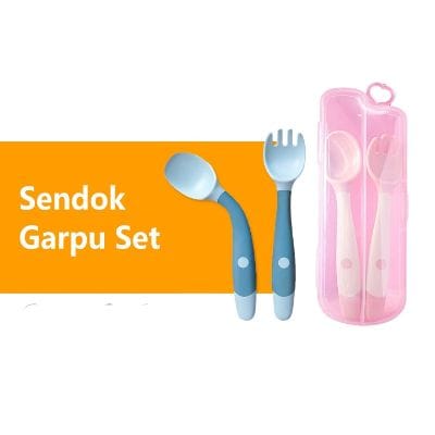 Merk LAKOEINDONESIA Sendok Garpu Makan Anak Bayi Merk LAKOEINDONESIA Sendok Garpu Makan Anak Bayi