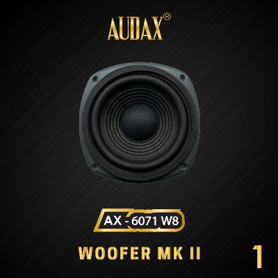 Audax AX-6071 W8 Speaker Pasif 6 inch Speaker 6 Inch yang Bagus - Audax AX-6071 W8 Speaker Pasif 6 inch