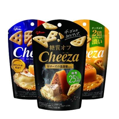 Snack Jepang yang dijual di Indonesia - Glico Cheeza Crackers Snack Jepang di Indonesia Online - Glico Cheeza Crackers