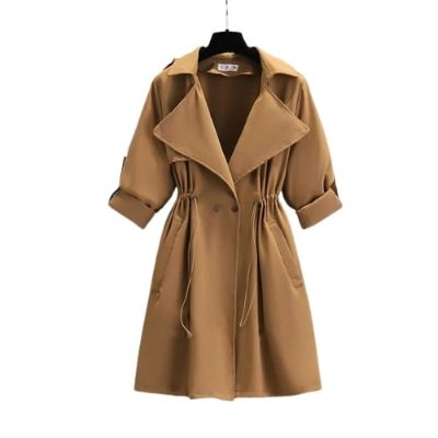 Jaket Wanita Korea Vallina Oversize Classic Trench Outer Premium Jaket Wanita Korea Vallina Oversize Classic Trench Outer Premium