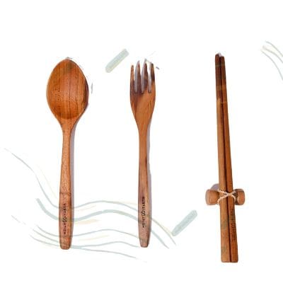 Merk Sustaination Alat Makan Upcycle Kayu Jati Merk Sustaination Alat Makan Upcycle Kayu Jati