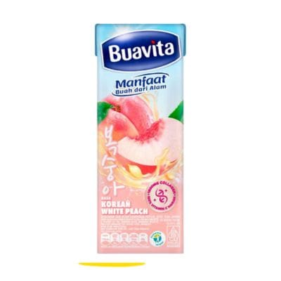 Rasa Buavita, Harga & Manfaat - Buavita Korean White Peach Varian Rasa Buavita & Harga - Buavita Korean White Peach