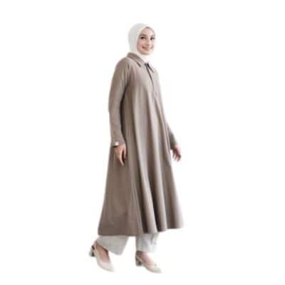 Mistyvori Tania Tunik Oneset Baju Wanita Premium One Set Crinkle Kekinian & Premium - Mistyvori Tania Tunik Oneset Baju Wanita Premium