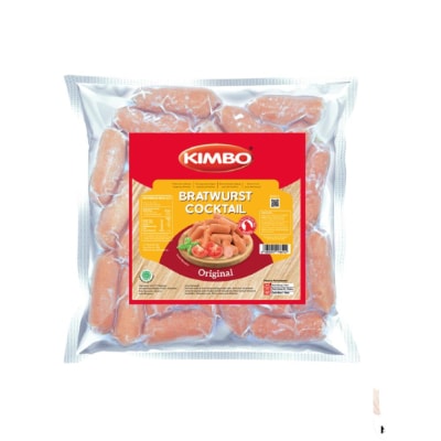 Sosis Kabar Jumbo & Mini & Harga - KIMBO Bratwurst Chicken Cocktail Sosis Kabar Jumbo & Mini yang Enak - KIMBO Bratwurst Chicken Cocktail