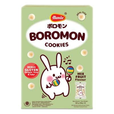 Macam-macam Biskuit & Snack Monde - Monde Boromon Mix Fruit