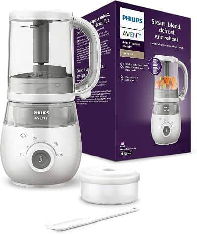 Blender MPASI untuk Bayi Portable & Murah - PHILIPS AVENT 4 in 1 Healthy Steam Meal