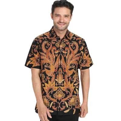 Kemeja Batik Pria Lengan Pendek Ekslusif & Modern - DANAR HADI Kemeja Batik Lengan Pendek Kukilo Puspa Raya Model Kemeja Batik Lengan Pendek Mewah & Elegan - DANAR HADI Kemeja Batik Lengan Pendek Kukilo Puspa Raya