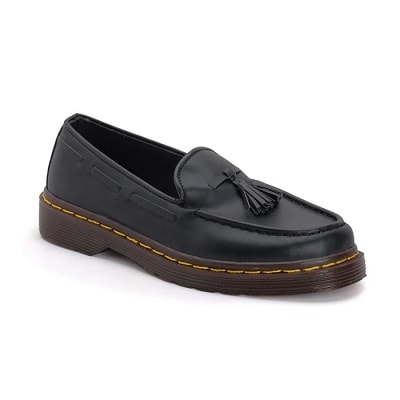 Sepatu Loafers untuk Pria Branded & Keren - Jack Footwear Sepatu Loafers Pria Formal Gayle Black