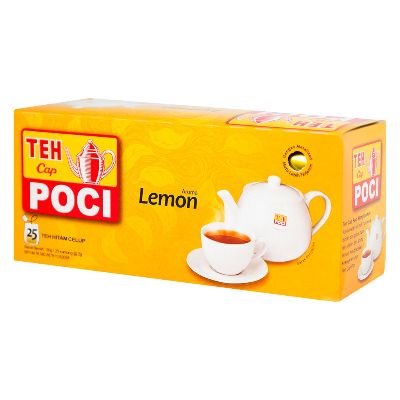 Teh Celup Poci yang Enak - Teh Cap Poci Rasa Lemon Aneka Varian Teh Poci Paling Enak - Teh Cap Poci Rasa Lemon
