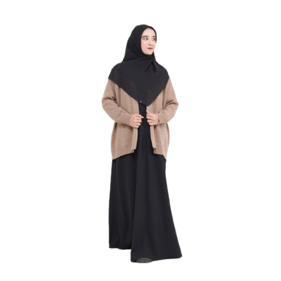 Merk Cardigan Rajut Panjang Wanita Jamise Syar’i Cardigan Rajut Manda Cardigan Rajut Panjang Wanita Terbaik Jamise Syar’i Cardigan Rajut Manda