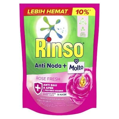 Varian Rinso Paling Wangi - Rinso Molto Deterjen Cair Rose Fresh