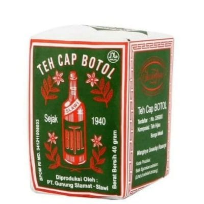 Merk Teh Tuburuk Kemasan Paling Wangi Teh Cap Botol Hijau Tubruk Slawi Teh Tubruk Paling Enak & Wangi - Teh Cap Botol Hijau Tubruk Slawi