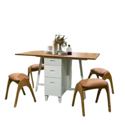 Model & Ukuran Meja Makan Desain Minimalis Modern Toraya Transform Table Minimalis DT-75FL2S Meja Makan Minimalis Modern & Harga - Toraya Transform Table Minimalis DT-75FL2S