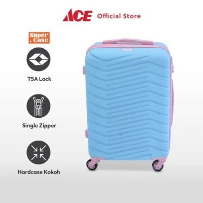Tas Koper Kecil & Keren - Ace - Supercase 20 Inci Cup Cake Koper Biru Bubble Gum Koper ukuran Kecil & Keren - Ace - Supercase 20 Inci Cup Cake Koper Biru Bubble Gum