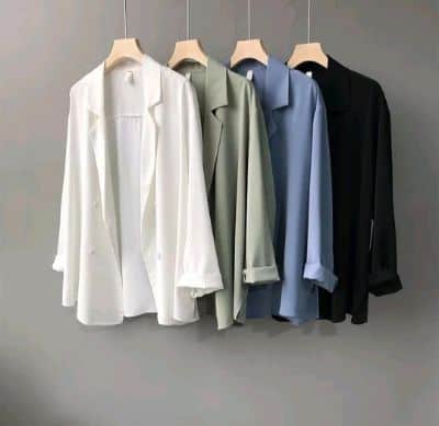 Blazer Wanita Korea Cantik & Modern - Tianshun Blazer Korea Wanita