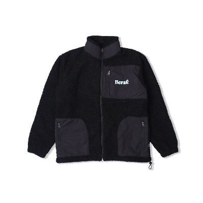 Merk Jaket Bulu Pria & Wanita - Berak – Sherpa Jacket Domb Black Jaket Bulu Terbaik Pria & Wanita - Berak – Sherpa Jacket Domb Black