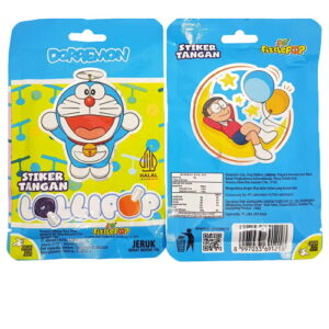 1006 Jlo Fizzlepop Lollipop Candy Doraemon 15g