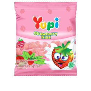 1071 Yupi Candy Gummy Kiss Strawberry 45g