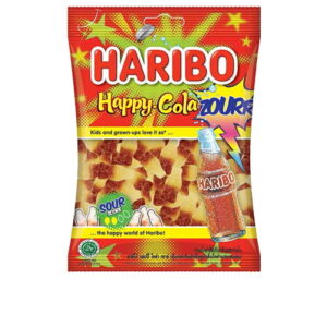 1085 Haribo Candy Gummy Happy Cola Zour 80g