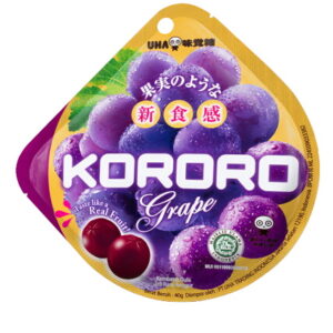 1092 Uha Kororo Jelly Candy Grape 40g
