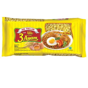 1108 3 Ayam Mie Telor Super Kuning Pck 200g