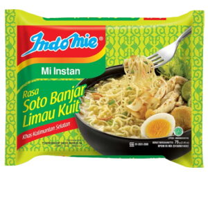 1188 Indomie Mie Instant Khas Kal Sel Soto Banjar Kuit 75g