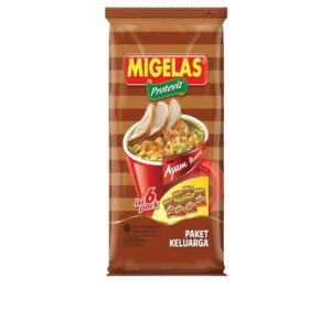 1204 Migelas Mie Instant Paket Keluarga Ayam Bawang 6x30g