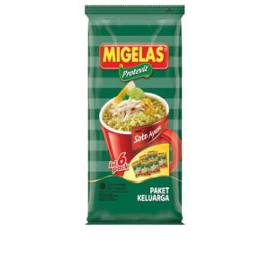 1209 Migelas Mie Instant Paket Keluarga Soto Ayam 6x28g