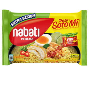 1216 Nabati Richeese Mi Instant Soto Mi 75g