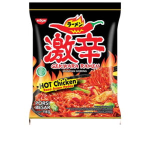 1219 Nissin Mie Goreng Gekikara Ramen Pedas Pck 118g