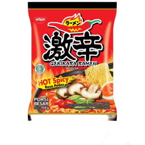 1220 Nissin Mie Instant Gekikara Ramen Pedas 109g