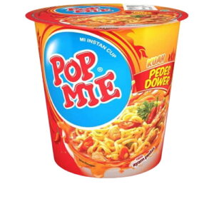 1241 Pop Mie Mi Instan Pedas Dower Ayam 75g